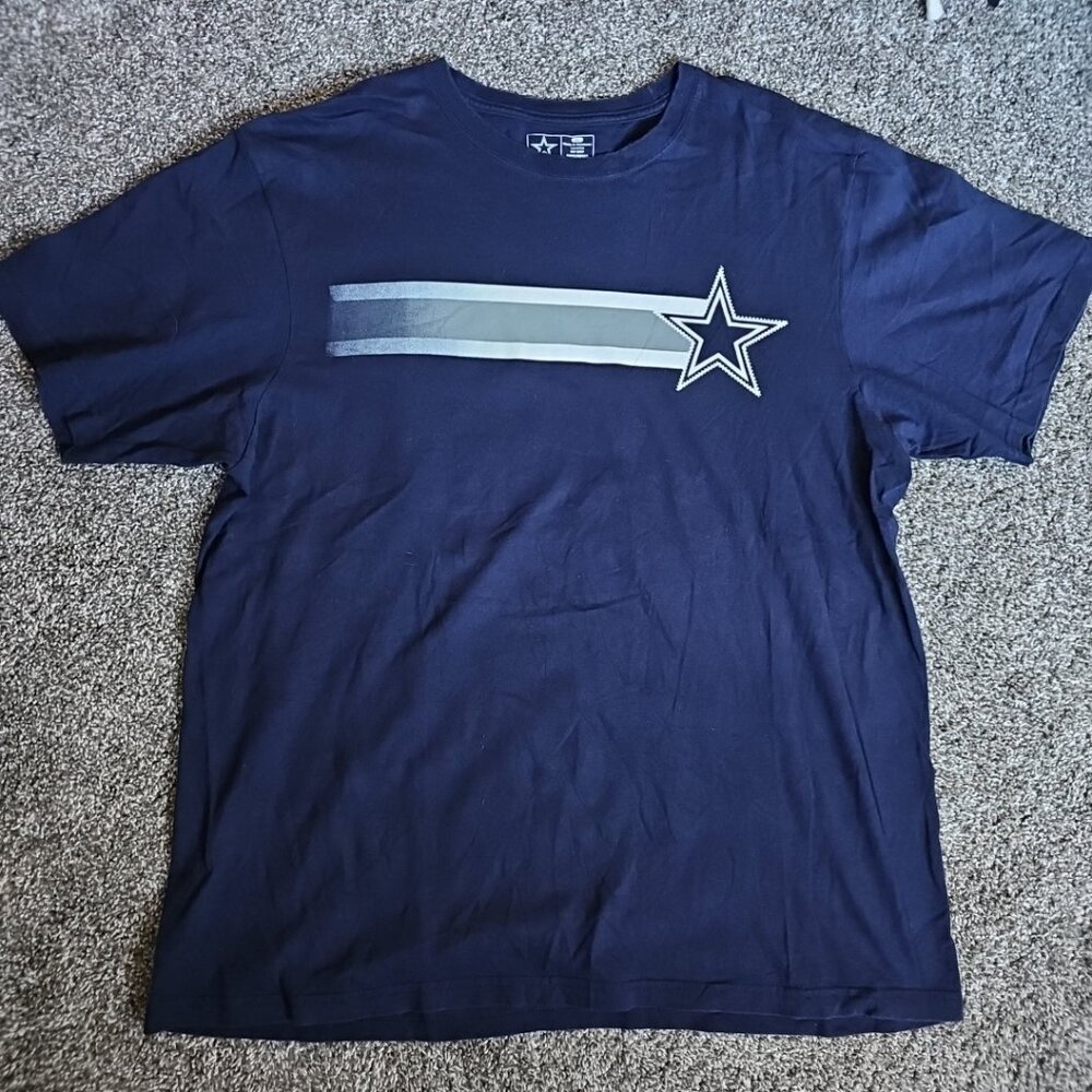 NFL Dallas Cowboys XL Ware #94 Blue and White Star w/ Stripes Short Sleeve Shirt
